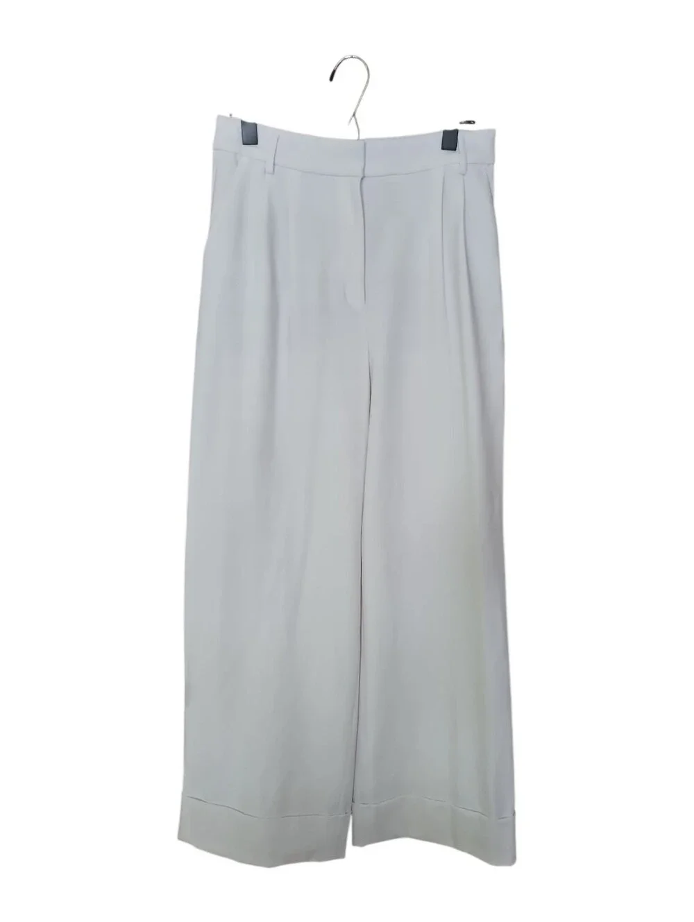 Express White Super High-Waist Wide-Leg Trousers - Picture 5 of 10